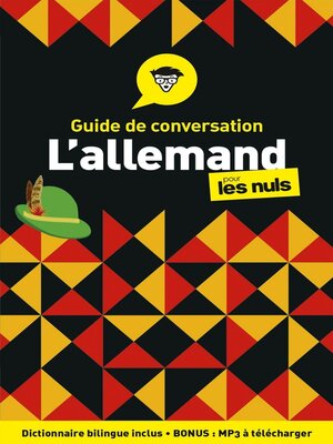 cover image of Guide de conversation Allemand pour les Nuls, 4e édition